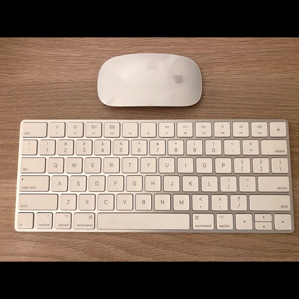 Apple Keyboard and Mouse